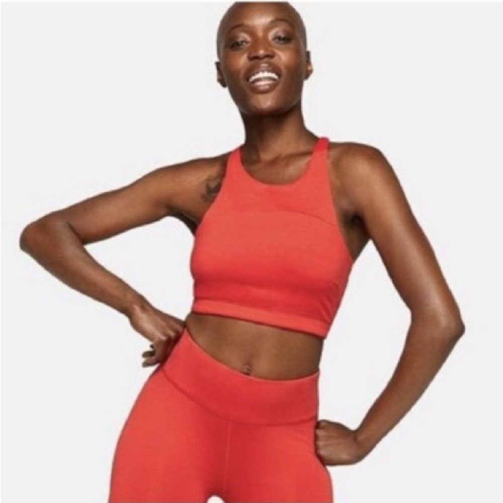 Outdoor Voices Sweat Tech leggings and bra crop set (2 pieces)